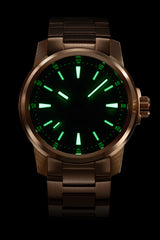 Aurora Field 42mm Br 'Grey MOP'