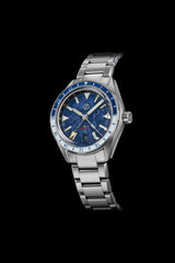 Horizons V2 GMT 200m SS Blue Meteorite
