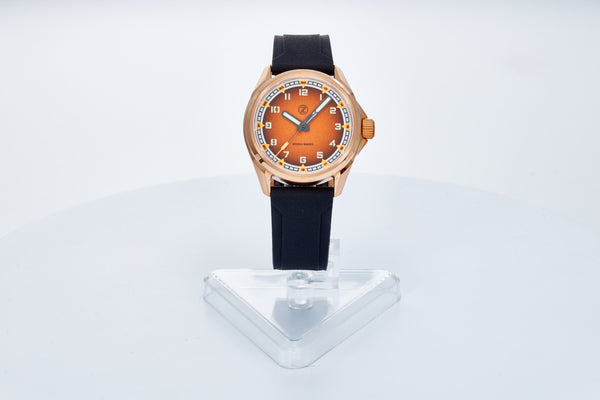 Swordfish Field 38mm Bronze 'Burnt Orange'