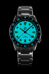 Mako 300m GMT 'Cracked Ice'