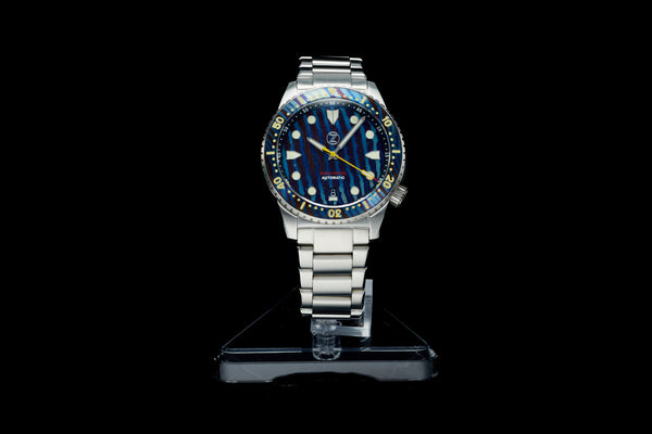 Mako V3 300m Steel 'Ti-Damascus' Limited Edition